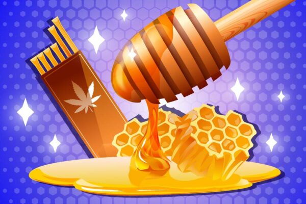 CBD infused honey sticks